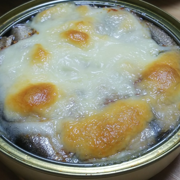 缶のままでok オイルサーディンのチーズ焼き レシピ 作り方 By りんごの台所 楽天レシピ